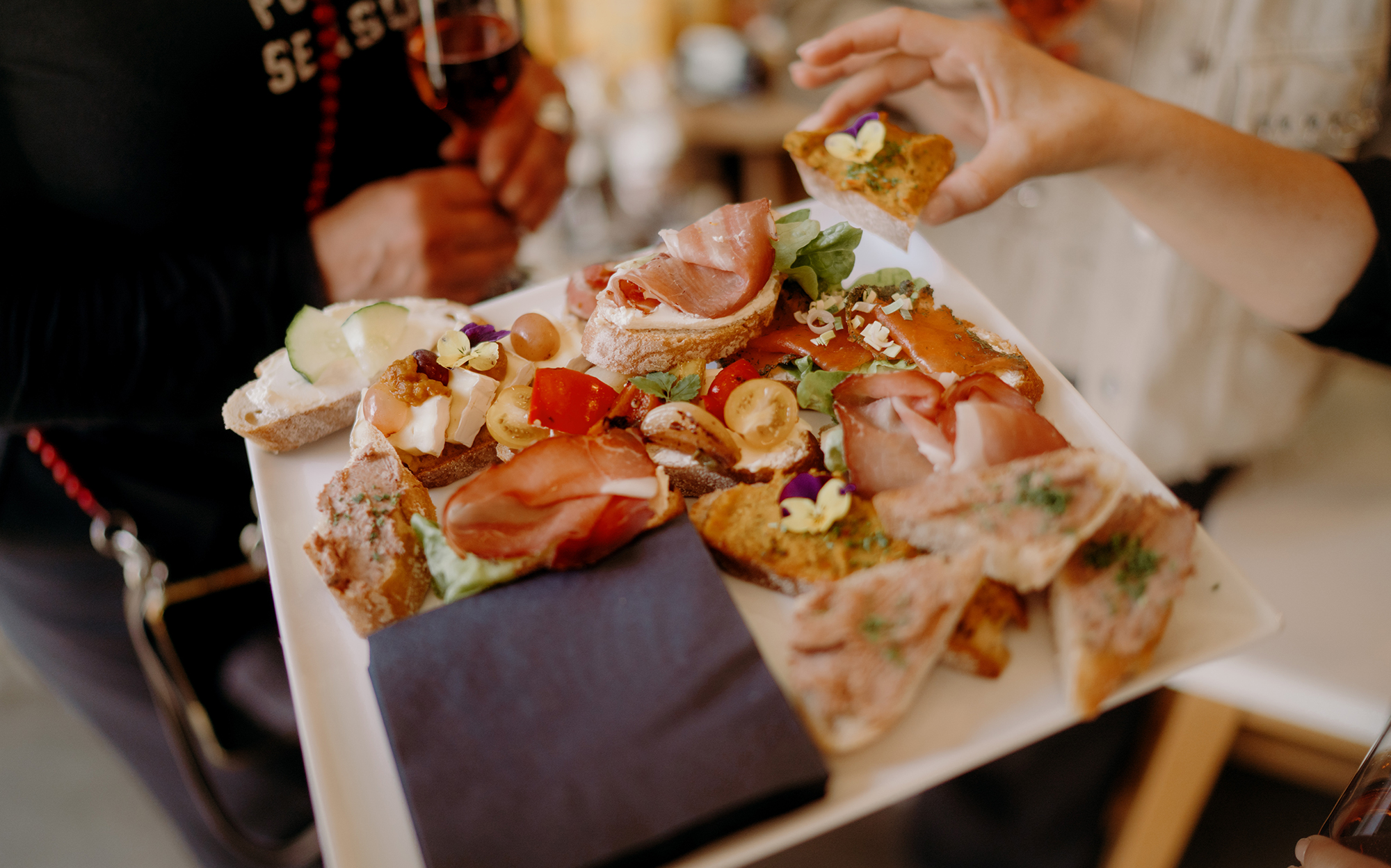 Brotzeit an der Iller