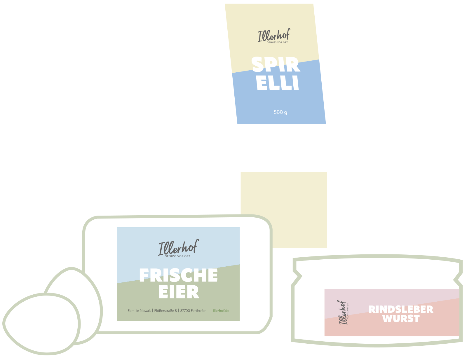 Das vielfältige Sortiment vom Illerhof